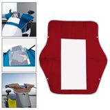 Maxbell Electric Bike Dashboard Panel Cover PVC Sturdy for Motorcycle Bike Red