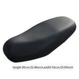 Maxbell Motorcycle Seat Cover Replaces Stretch Edges for Summer Scooter Outdoor Black