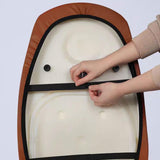 Maxbell Motorcycle Seat Cover Replaces Stretch Edges for Summer Scooter Outdoor Brown