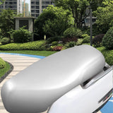 Maxbell Motorcycle Seat Cover Replaces Stretch Edges for Summer Scooter Outdoor Silver