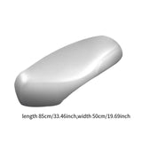 Maxbell Motorcycle Seat Cover Replaces Stretch Edges for Summer Scooter Outdoor Silver