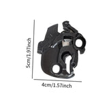 Maxbell 2Pcs Open Face Helmet Lens Base Professional Sturdy Motorcycle Helmet Bases