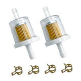 Maxbell 2x Fuel Strainer Kit Fits 1/4" Lines 56002 691035 493629 for Professional