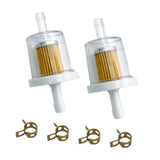 Maxbell 2x Fuel Strainer Kit Fits 1/4" Lines 56002 691035 493629 for Professional