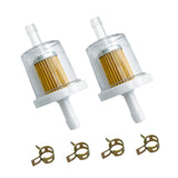Maxbell 2x Fuel Strainer Kit Fits 1/4" Lines 56002 691035 493629 for Professional