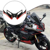 Maxbell Motorcycle Front Fairing Winglet Accessories for Yamaha Nmax155 Nmax125 Red
