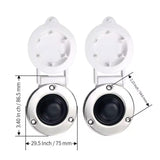 Maxbell 2Pcs Marine Anchor Windlass Foot Switch Professional Spare Parts up and Down