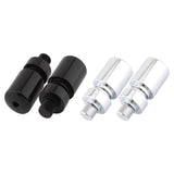 Maxbell 2x Motorcycle Grips Handlebar End Sleek Silder Plugs Handle Bar End Weights Black