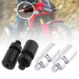 Maxbell 2x Motorcycle Grips Handlebar End Sleek Silder Plugs Handle Bar End Weights Black