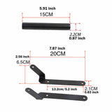 Maxbell Motorcycle Phone Stand Replacement Rust Resistant Sturdy Bracket Replacement