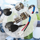 Maxbell Electric Bike Battery Box Safety Lock Outside Replaces Battery Cylinder Lock