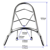 Maxbell Rear Luggage Rack Modification Replacement Decoration Sturdy Luggage Carrier White