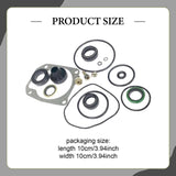 Lower Unit Gearcase Seal Kit Easy to Install Practical Outboard Engine Parts