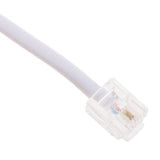 Maxbell 4xRJ11 UK Male to US Male Extention Cable 6P2C 3Meters for Landline Telephone