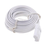 Maxbell 3xRJ11 UK Male to US Male Extention Cable 6P2C 3Meters for Landline Telephone