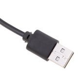 Maxbell 2xUSB to DC Power Cable USB A to Male DC 2.1mmx5.5mm Power Charging Cable