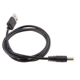 Maxbell 2xUSB to DC Power Cable USB A to Male DC 2.1mmx5.5mm Power Charging Cable