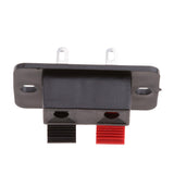 Maxbell 4xPush Release Connector Plate Stereo Speaker Terminal 2 Position 1 Row