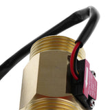 Maxbell 2 Pieces G1" Hall Effect Liquid Water Flow Sensor Switch Flow Meter