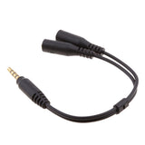Maxbell 3 Pieces 3.5mm Splitter Mic And Audio Male to Female Adapter for PS4  PC