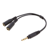 Maxbell 3 Pieces 3.5mm Splitter Mic And Audio Male to Female Adapter for PS4  PC