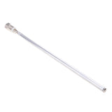 Maxbell 2Pieces Telescopic Aerial Antenna 7 Section F Type for TV AM FM Radio