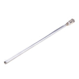 Maxbell 2Pieces Telescopic Aerial Antenna 7 Section F Type for TV AM FM Radio