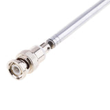 Maxbell 2Pieces 7 Sections Telescopic Antennas w/BNC Connectors for Radio Scanner