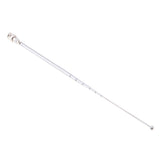 Maxbell 2Pieces 7 Sections Telescopic Antennas w/BNC Connectors for Radio Scanner