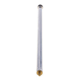 Maxbell 2Pieces 7 Sections Telescopic Antennas M3 Male Thread for Portable Radio TV