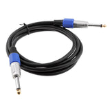 Maxbell 6.35mm 1/4" inch TRS Male to Male Audio Cable 2meter - Aladdin Shoppers