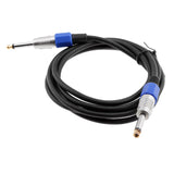 Maxbell 6.35mm 1/4" inch TRS Male to Male Audio Cable 2meter - Aladdin Shoppers