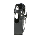 Maxbell 2Pieces PU Leather Case Carry Holder Holster for Motorola GP328 GP338 GP380