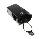 Maxbell 2Pieces PU Leather Case Carry Holder Holster for Motorola GP328 GP338 GP380