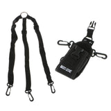 Maxbell 2Piece Walkie talkie Radio Holder Holster Case Pouch Bag for GP328 GP88 GP68