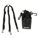 Maxbell 2Piece Walkie talkie Radio Holder Holster Case Pouch Bag for GP328 GP88 GP68