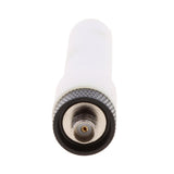 Maxbell Silicone Dual Band Antenna 144/430Mhz VHF/UHF Walkie Talkie Antenna White - Aladdin Shoppers