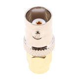 Maxbell 3xSMA Male to BNC Female Plug RF Connetor Adapter