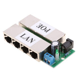Maxbell 3Pieces Poe Power Supply Module injector for Ethernet Bridge Webcam Black
