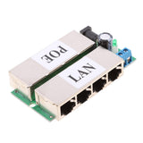 Maxbell 3Pieces Poe Power Supply Module injector for Ethernet Bridge Webcam Black