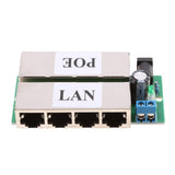 Maxbell 3Pieces Poe Power Supply Module injector for Ethernet Bridge Webcam Black