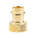 Maxbell 4xRF Coaxial Coax Adapter SMA male to BNC Female Goldplated Connector