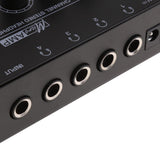Maxbell UK Plug Universal Home Audio Amplifier Compact 4-channel Stereo Headphone Black - Aladdin Shoppers