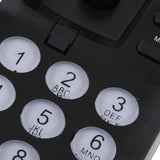 Maxbell 2 Pieces Corded Phone Wall Line Telephone Home Office Business White + Black