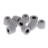 Maxbell 30 Pieces Earbud Memory Foam Eartips Earplug Tips For InEar Headphone 4.5 mm