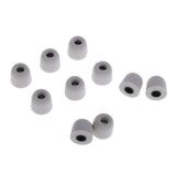 Maxbell 30 Pieces Earbud Memory Foam Eartips Earplug Tips For InEar Headphone 4.5 mm
