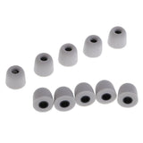 Maxbell 30 Pieces Earbud Memory Foam Eartips Earplug Tips For InEar Headphone 4.5 mm