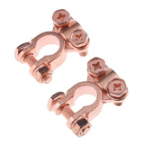 Maxbell Pair Positive Negative Port Battery Terminals Clamp Connector Clip for Car Auto - Aladdin Shoppers
