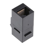 Maxbell RJ45 Jack Module Cat5e 180 Degree Network Plug 2 Way Connector - Aladdin Shoppers