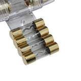 4 Gauge Fuse Holder for Car Audio Installation with 40A Wonder AGU-Fuse Gold Plated for Conductivity